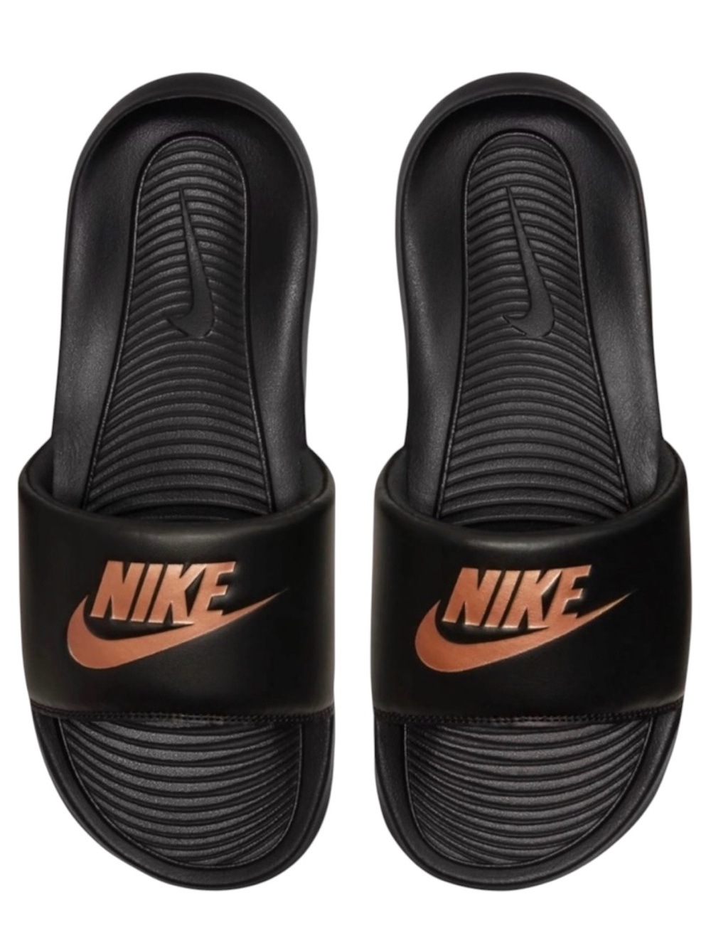 Nike Victori One Slides Black Bronze
